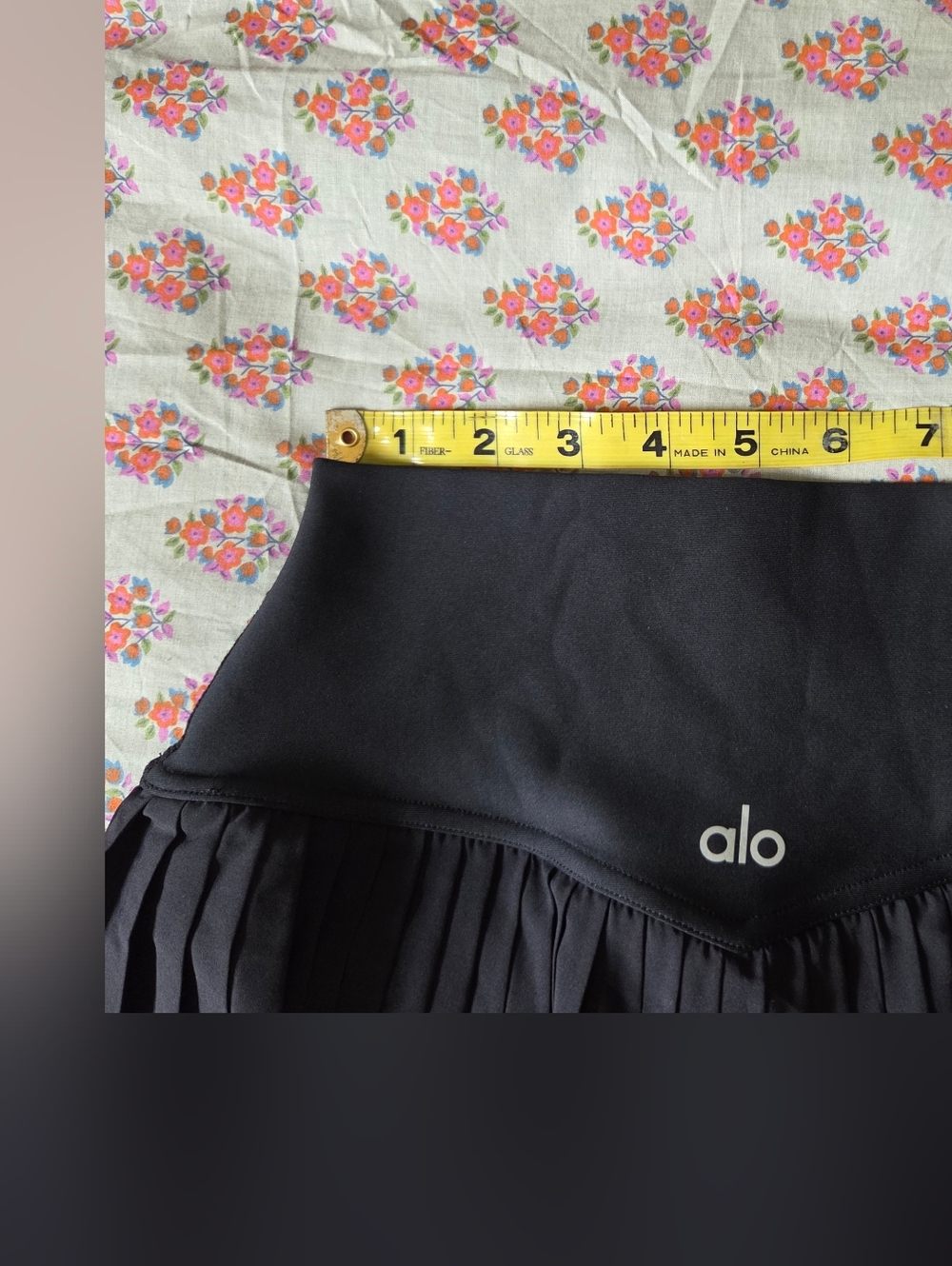 Alo Yoga  Grand Slam Tennis Skirt Black Size XS - Picture 8 of 9